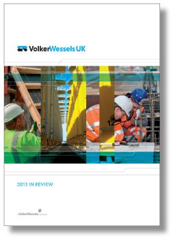 In Review VolkerWessels UK 2013- front cover